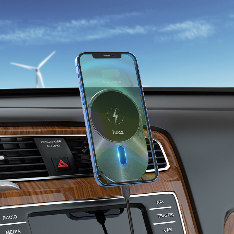 Magic Magnetic Wireless Fast Charging Car Holder