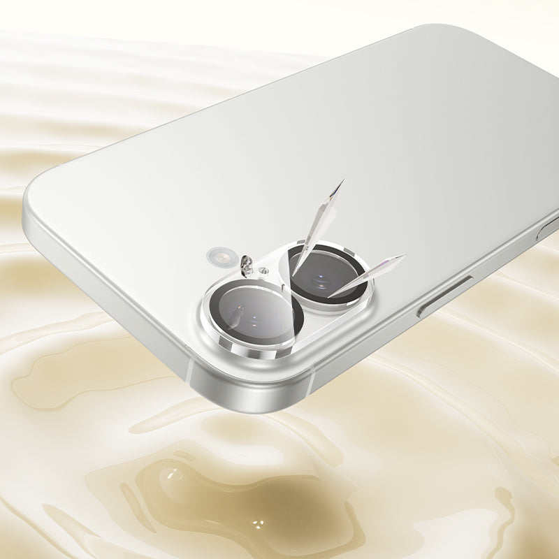 Full Coverage Tempered Glass Lens Protector for iPhone 17