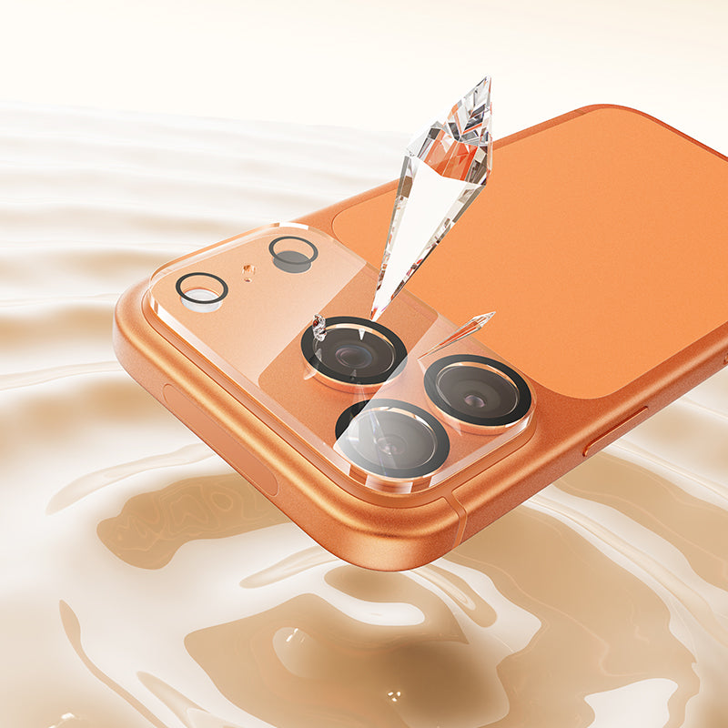 Full Coverage Tempered Glass Lens Protector for iPhone 17 Pro