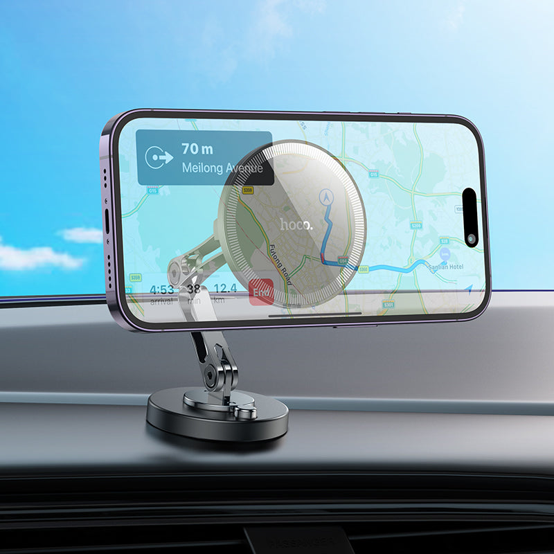 MagSafe Magnetic Car Mount w/ Swivel & Lock