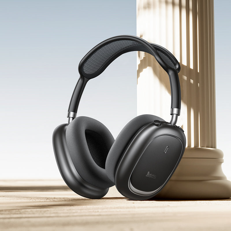 Wireless Active Noise Cancelling Over-Ear Headphones with Smart App Control