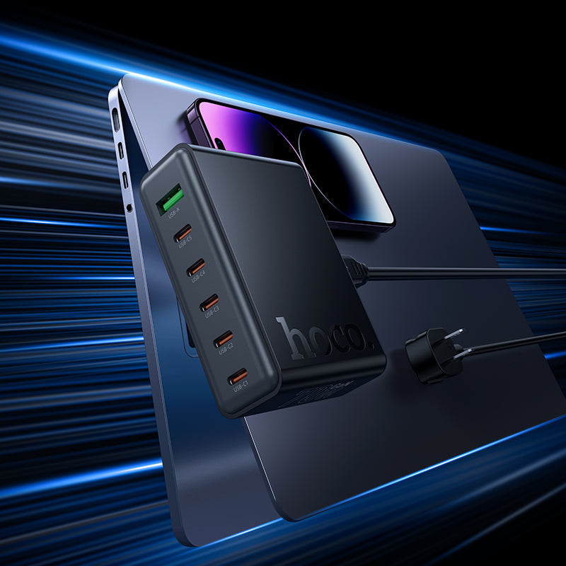 Modern 70W Desktop Charging Station (5C+1A) with 67W PD