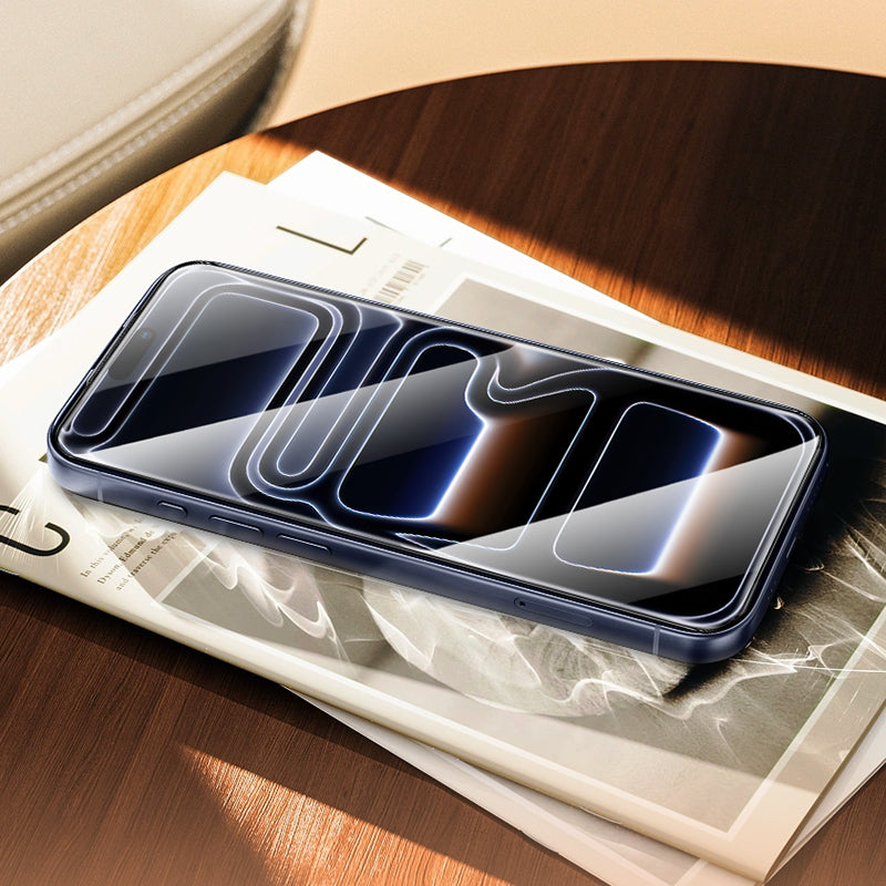 Guardian G14 Full Screen Tempered Glass Screen Protector for iPhone 17 & 16 Pro (0.33mm Clear)