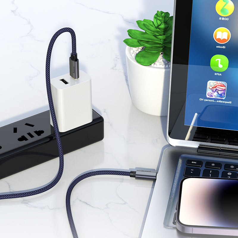 240W USB-C to USB-C Ultra Fast Charging Braided Data Cable 1.8m (5.9ft)