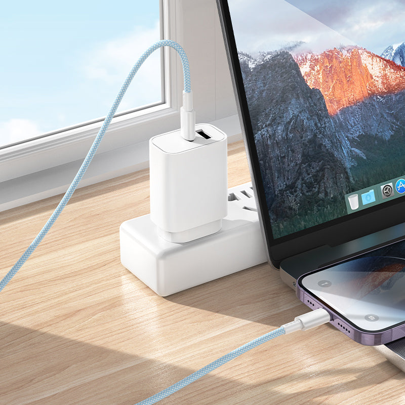 Borofone USB-C to Lightning Data and Charge Cable (1m)