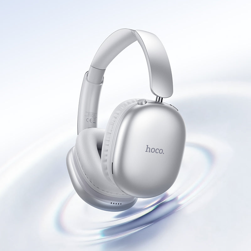 Wireless Over-Ear Bluetooth Headphones with Custom App Control and Extended Battery