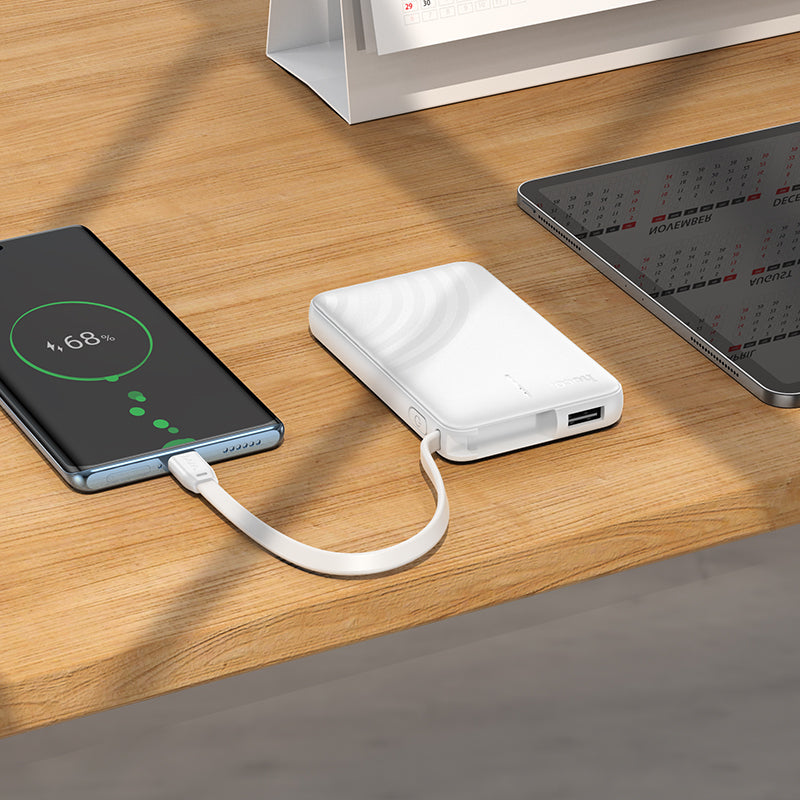 J134 Power Bank with USB-C Cable (5000 mAh)