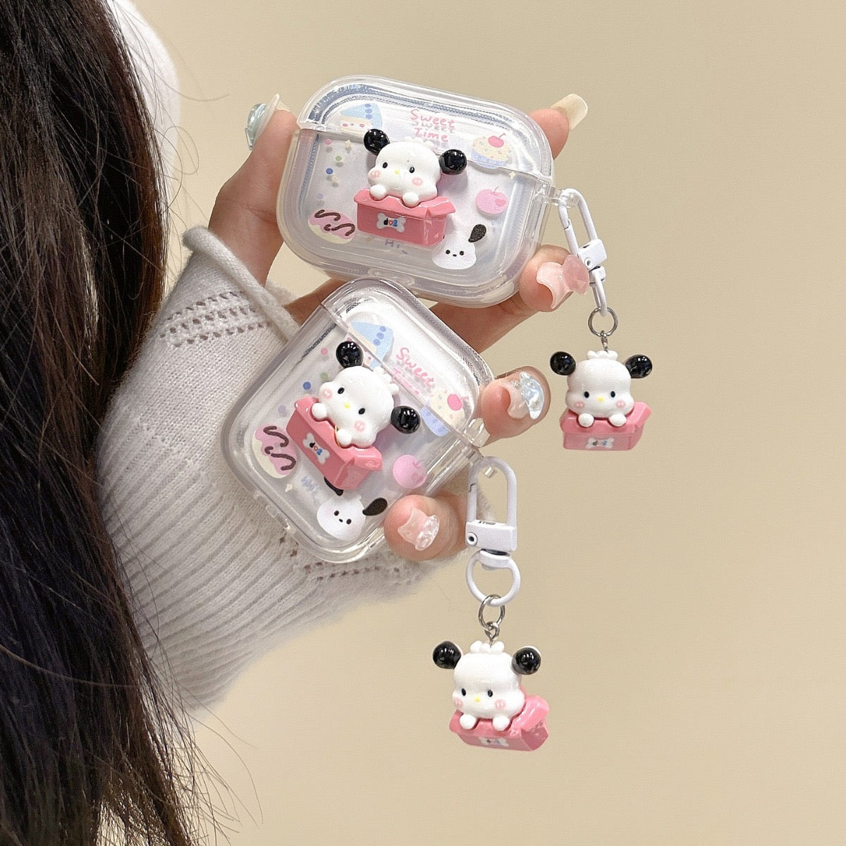 Cute Dog House AirPods Case