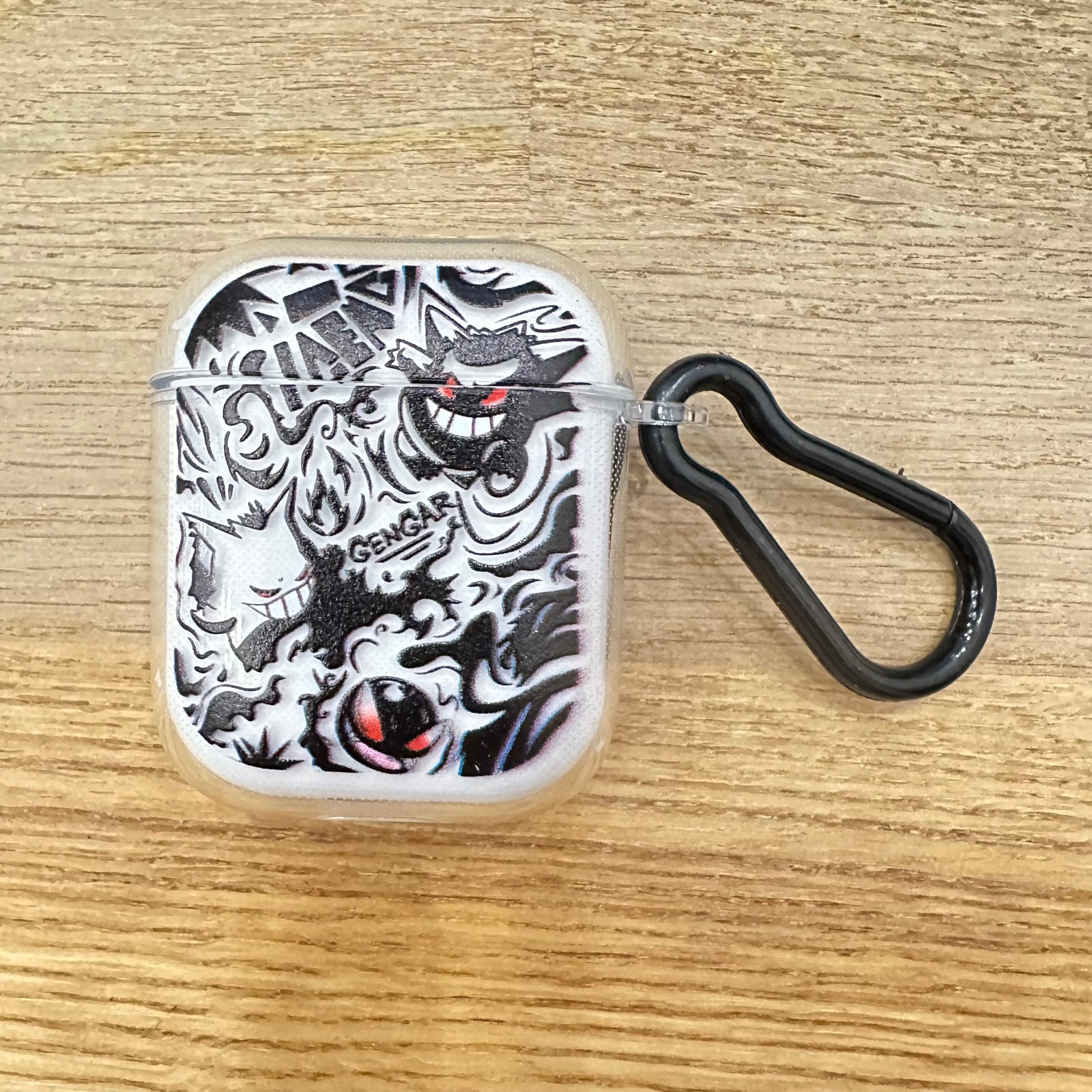 Black Little Monster AirPods Case