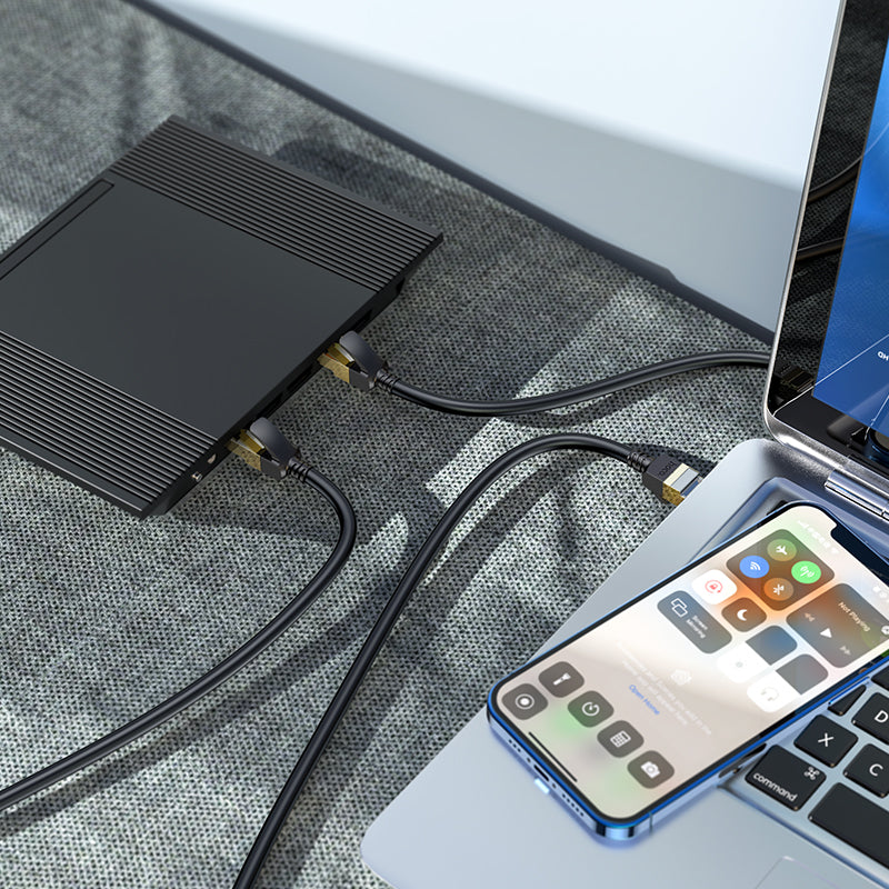 Pure Copper Gigabit Ethernet Cable (3m) - SKmobile Canada