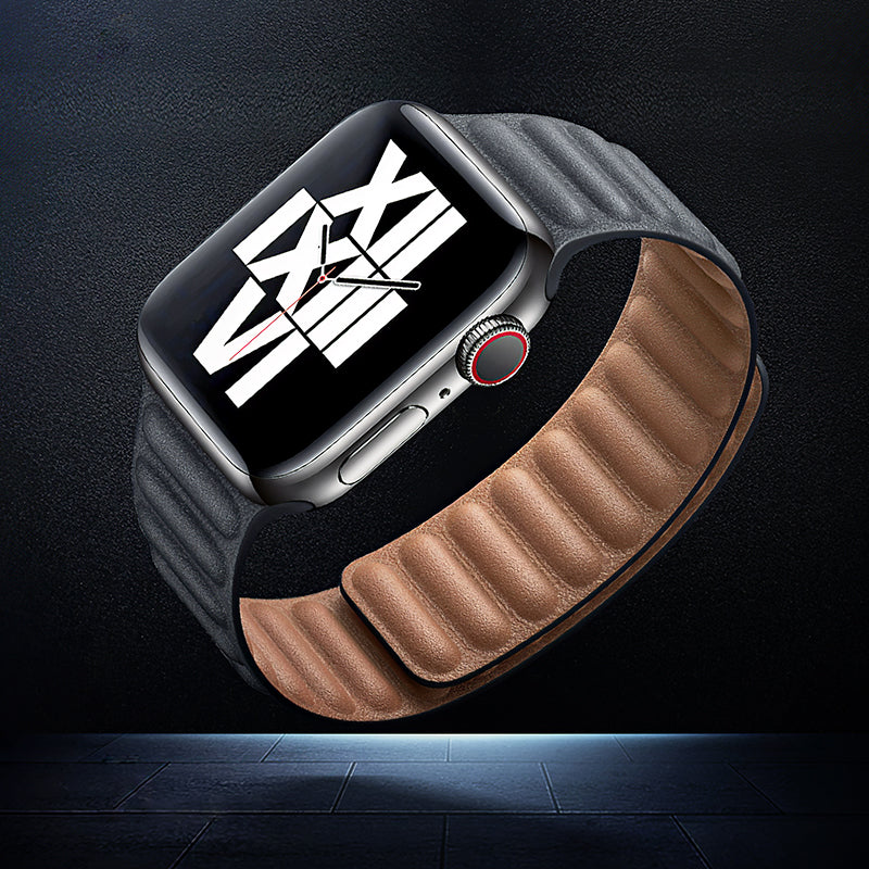 Apple Watch Band - Original Series Leather Chain Magnetic Strap