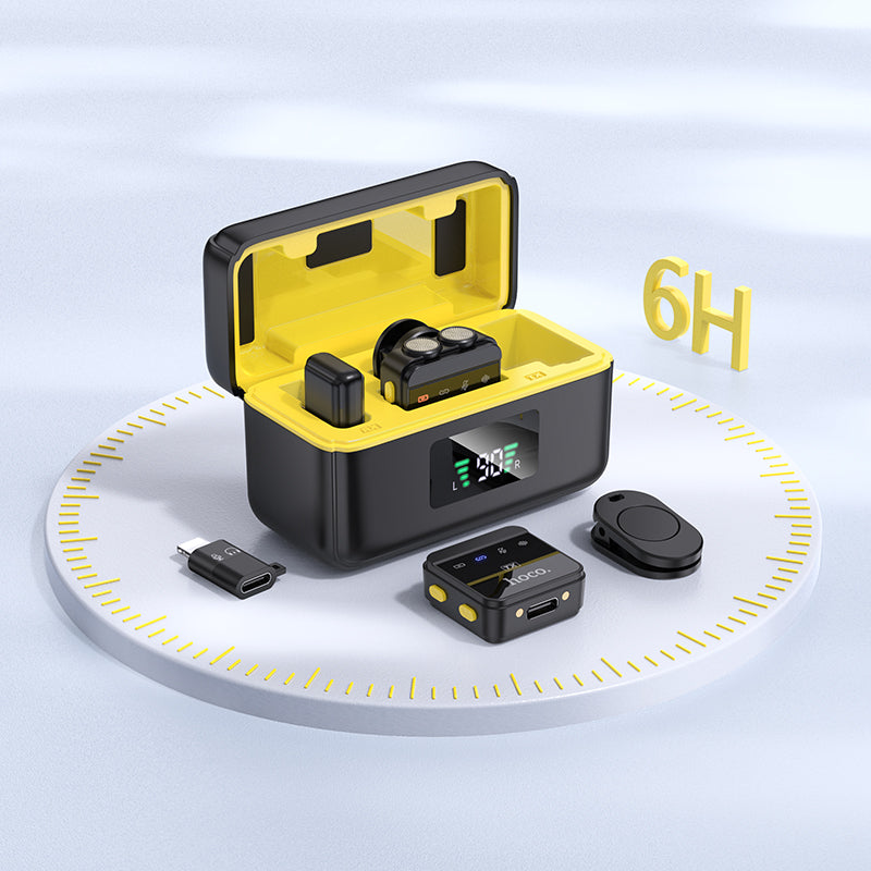 Magnetic Wireless Digital Dual Microphone (Lightning & USB-C)