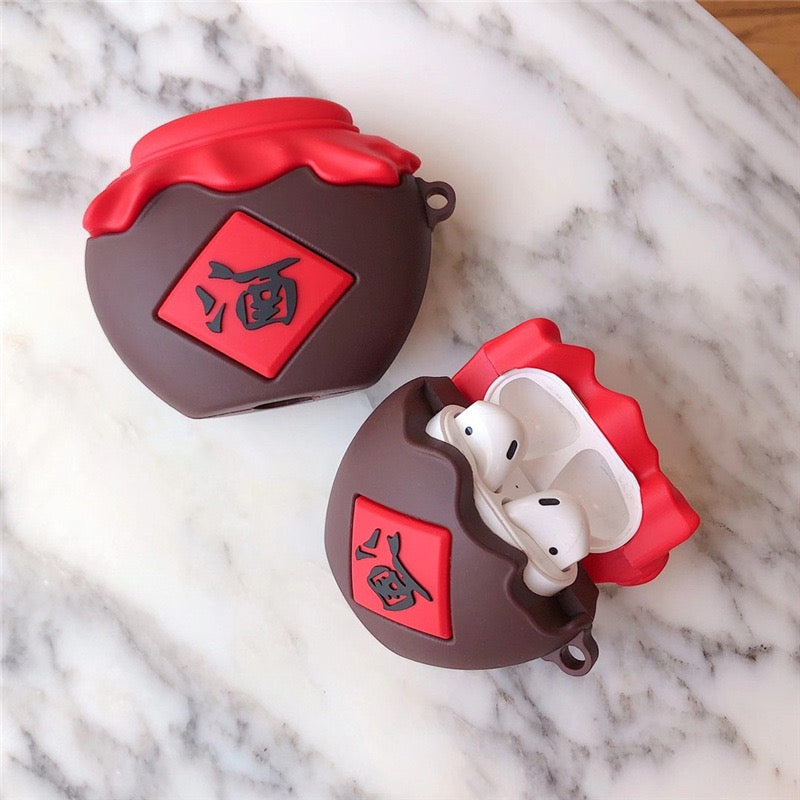 Ancient Wine Jar AirPods Case