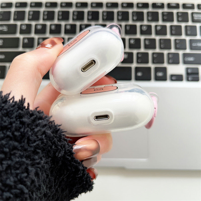 Lucky Pig Clear AirPods Case