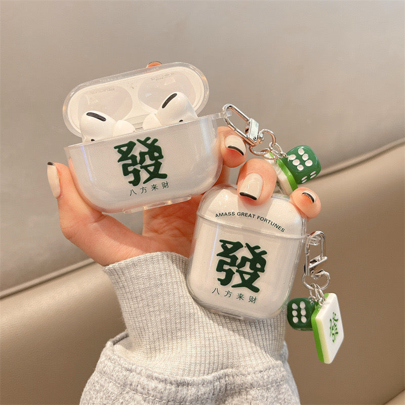 Fortune Rich Mahjong AirPods Case