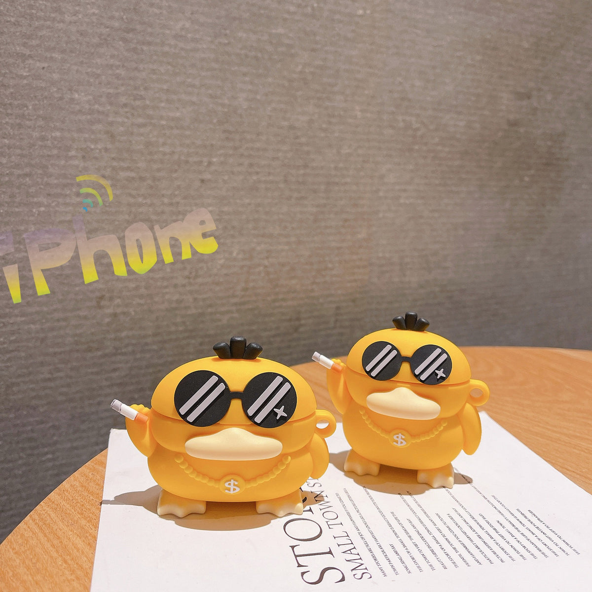 Smoking Rich Duck AirPods Case