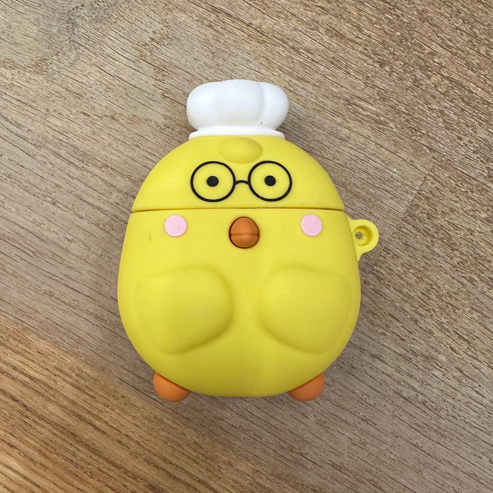 Yellow Chicken Chef AirPods Case