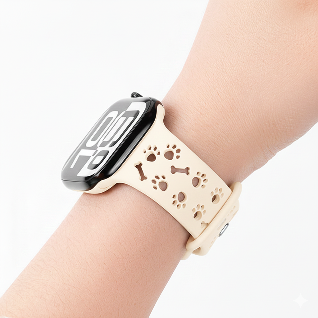 Apple Watch Band - Time Series Solid Color Silicone Strap (WA38)