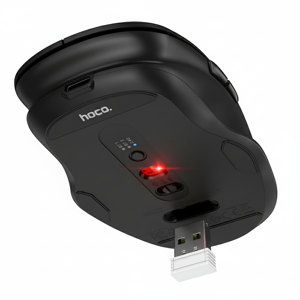 Dixon RGB Dual-Mode Rechargeable Wireless Mouse