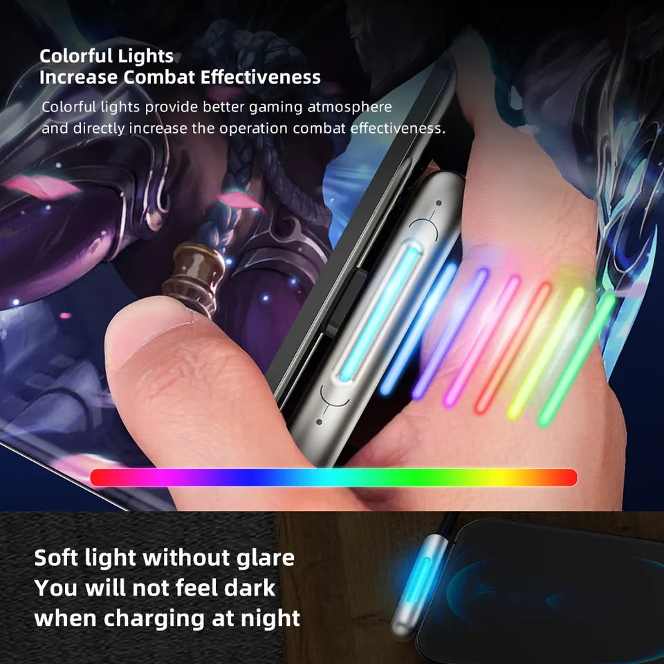 Rock Braided USB-C to Lighting Charge and Data (2m) - SKmobile Canada