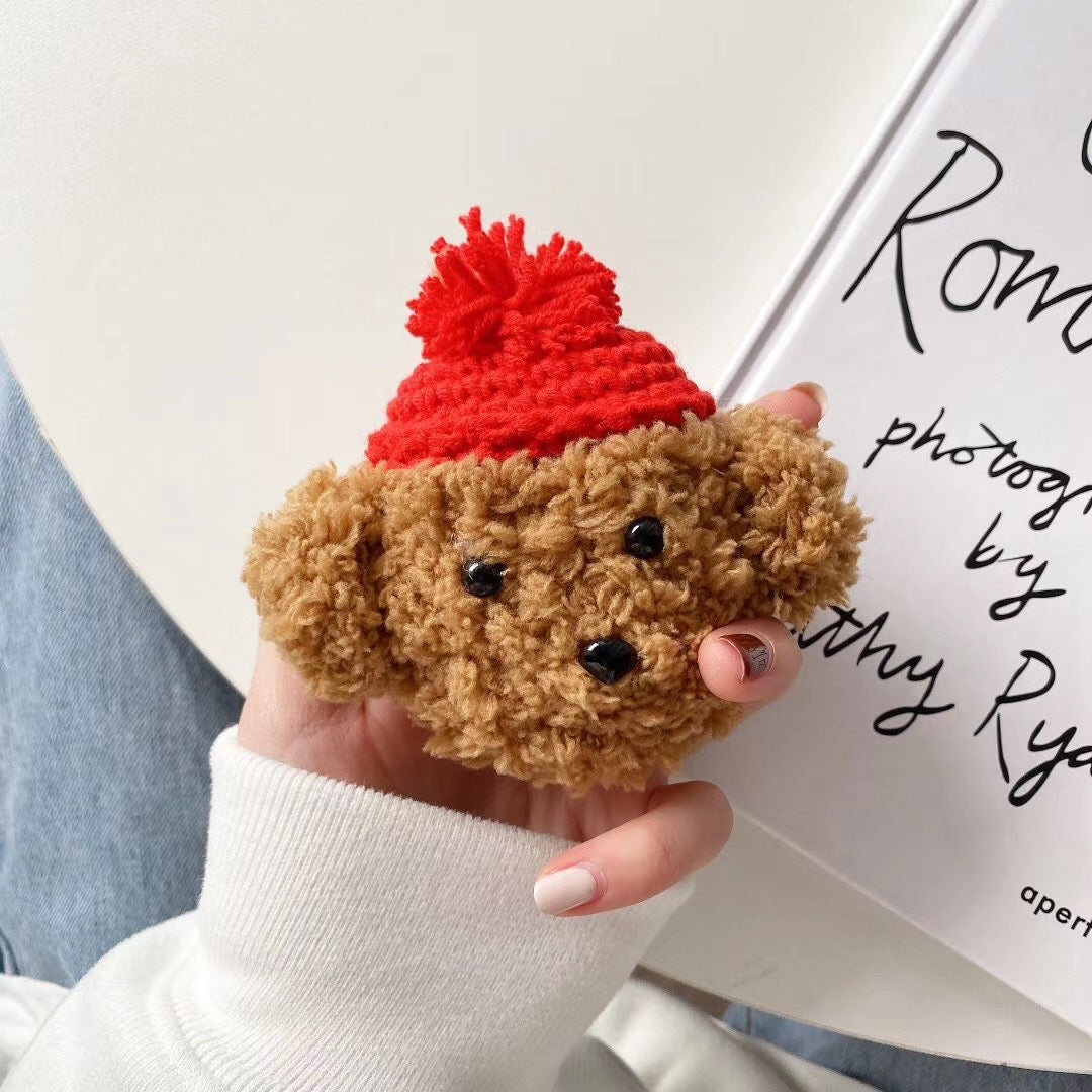 Rabbit Knitting Wool AirPods Case