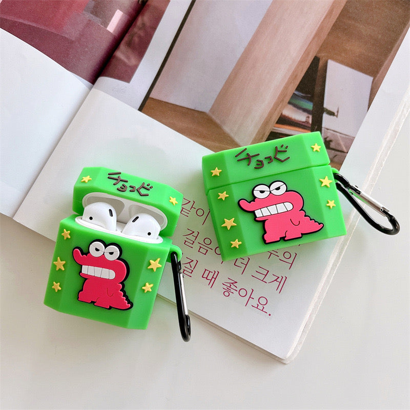 Cartoon Dinosaur Crocodile AirPods Case