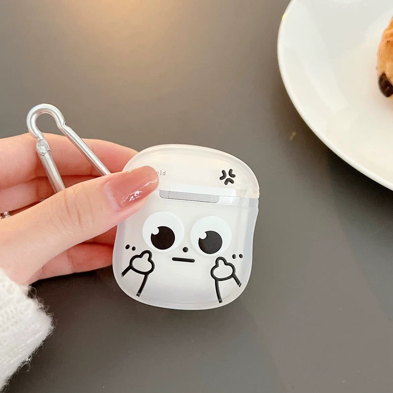 Funny Eyeball Fingers AirPods Case