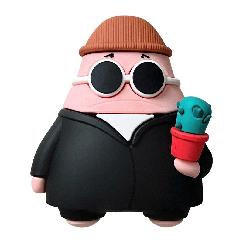 Mystery Man Cactus AirPods Case