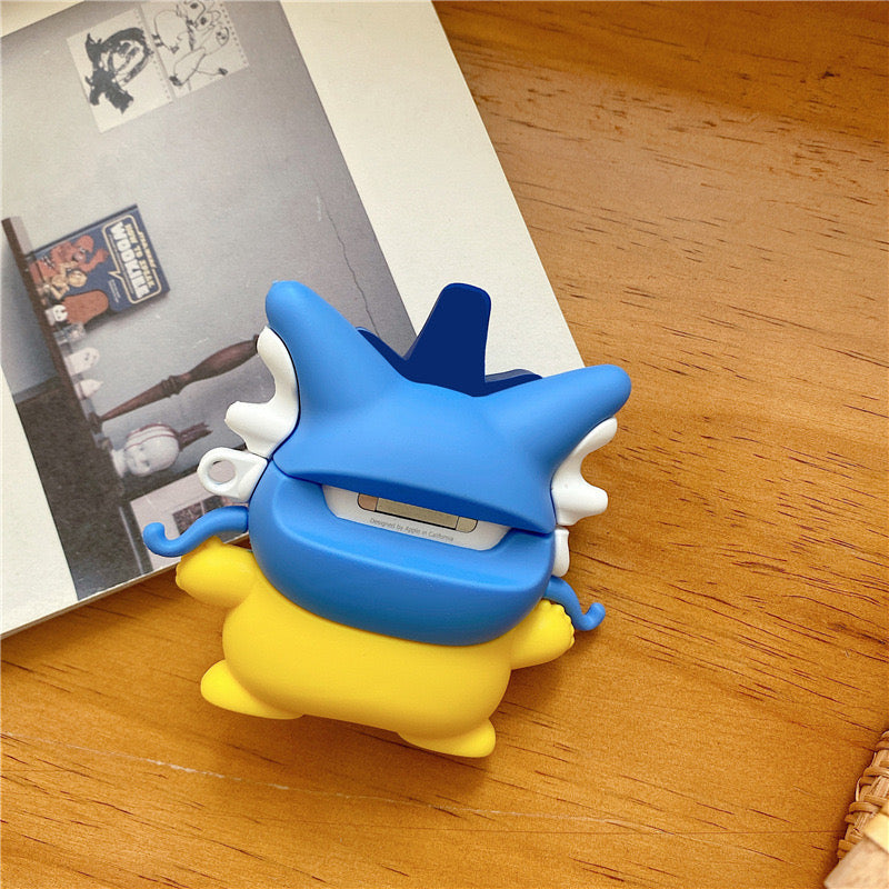 Blue Hat Cartoon AirPods Case