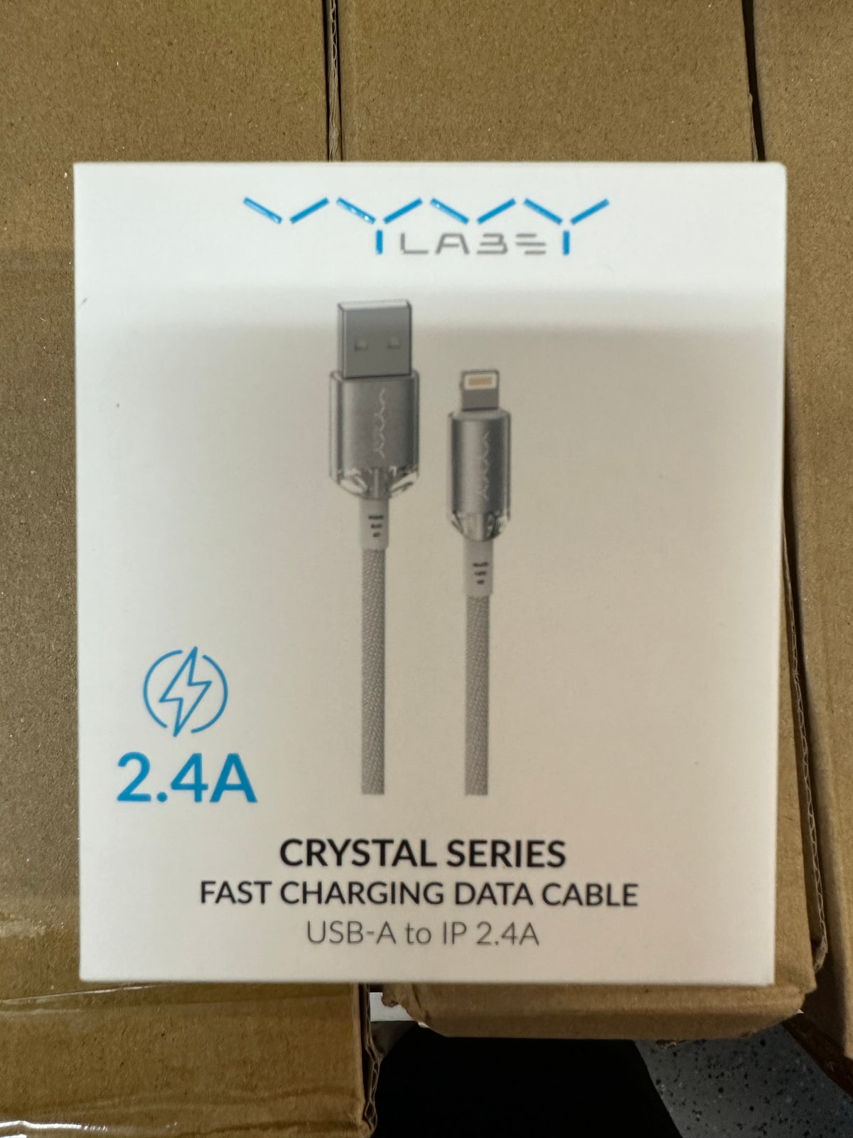 Crystal Series USB to Lightning Cable (1m)