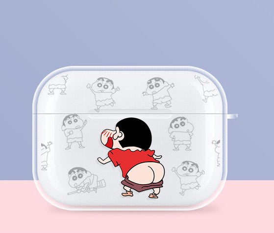 Naughty Crayon Kid AirPods Case