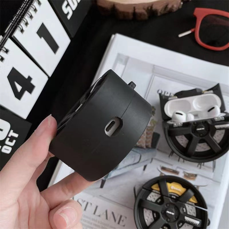 Wheel Rim AirPods Silicone Case (Red Only) - SKmobile Canada