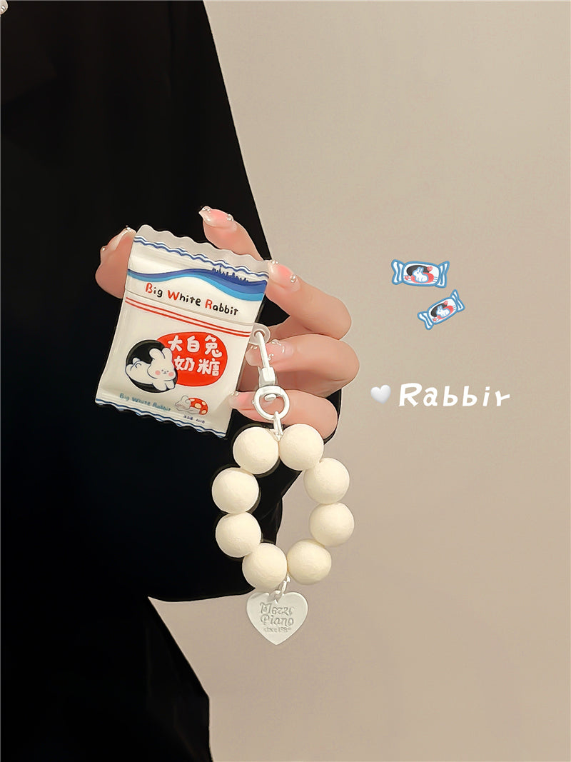 Big White Rabbit AirPods Case - SKmobile Canada