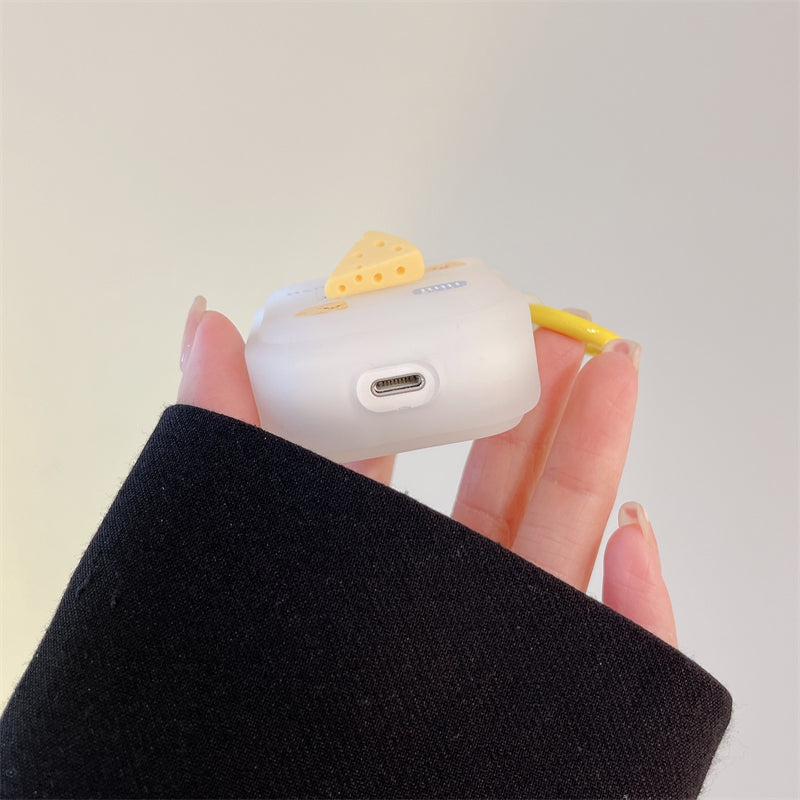 3D Cheese AirPods Case - SKmobile Canada