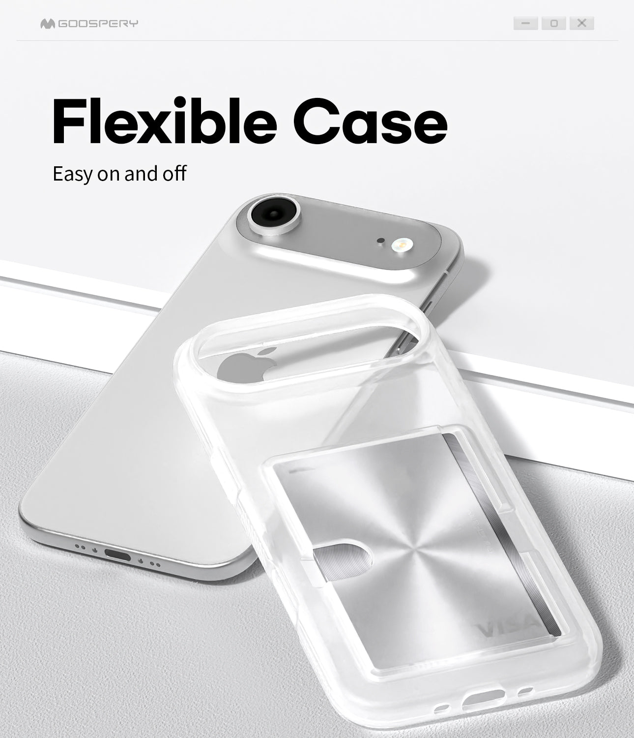 Rail 2 Card Case for iPhone 17