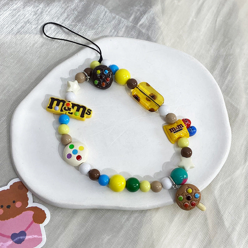 Chocolate Chip Cookie Wrist Strap