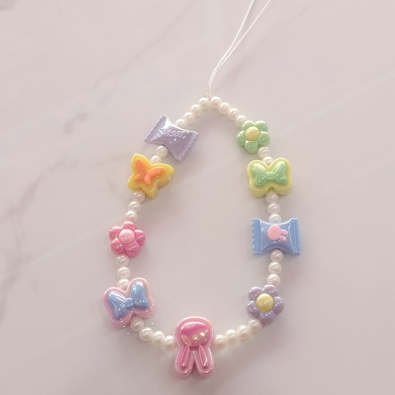 Dopamine Flower Candy Wrist Strap