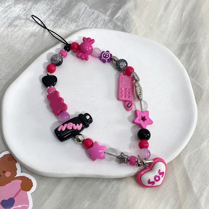 Cellphone Candy Bottle Wrist Strap