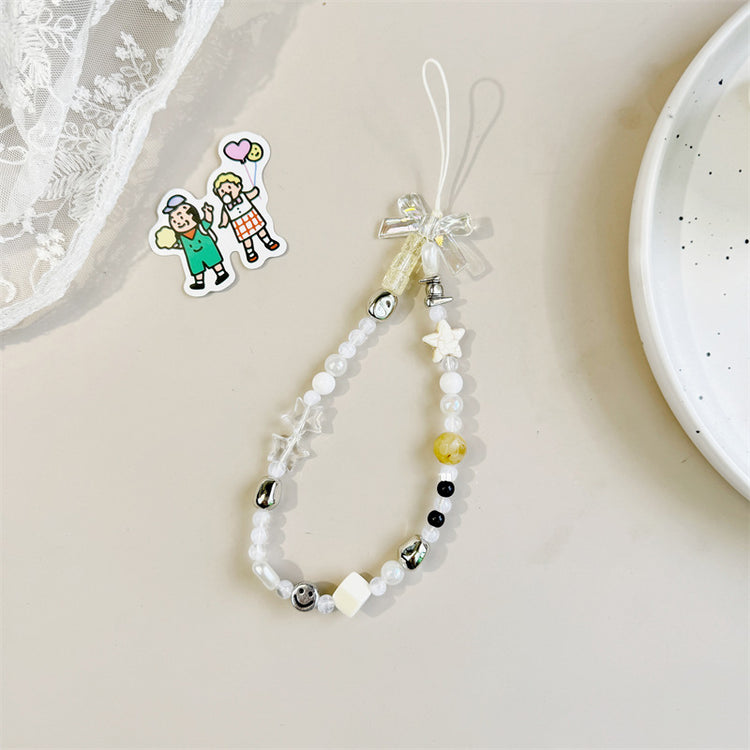 Starfish Smiley Face Wrist Strap