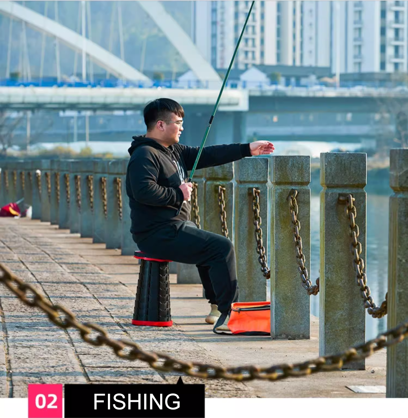 Retractable Portable Collapsible Folding Chair & Stool - SKmobile Canada