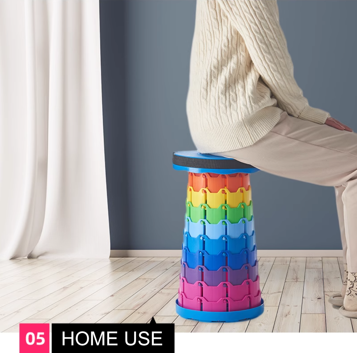 Retractable Portable Collapsible Folding Chair & Stool - SKmobile Canada