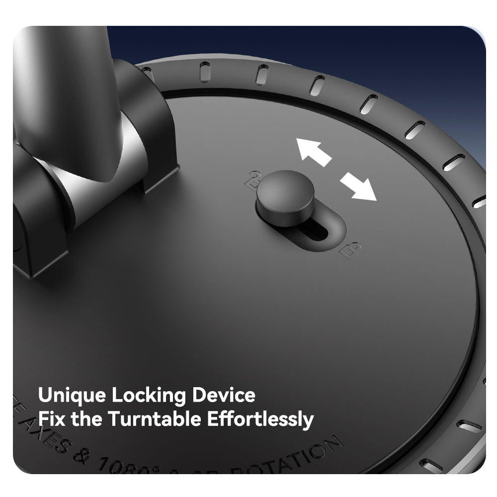 ROCK QS6 Vacuum Suction Cup Magnetic Phone Holder