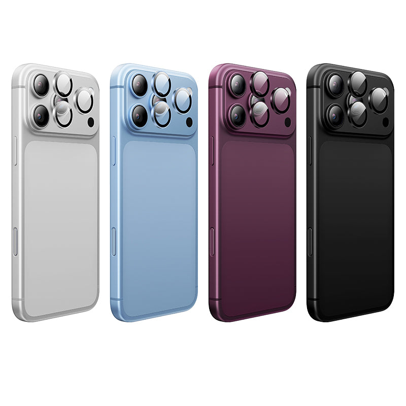 Premium 3D Metal Frame Anti-Reflective Camera Lens Protector for iPhone 18 Pro Max | iPhone 18 Pro