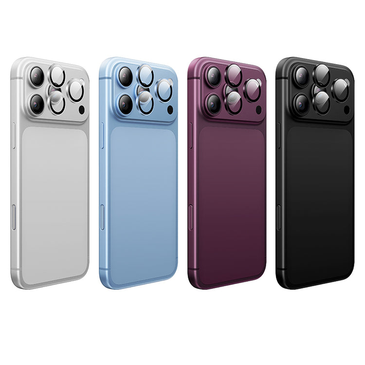 Premium 3D Metal Frame Anti-Reflective Camera Lens Protector for iPhone 18 Pro Max | iPhone 18 Pro