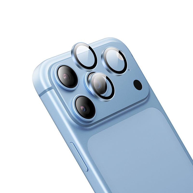 Premium 3D Metal Frame Anti-Reflective Camera Lens Protector for iPhone 18 Pro Max | iPhone 18 Pro