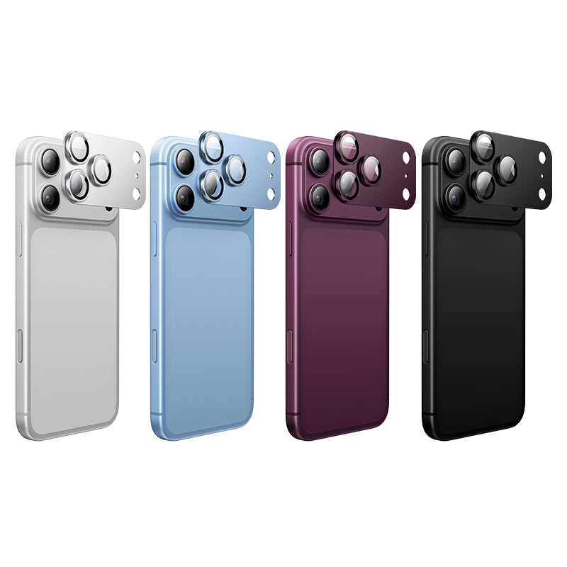 One-Piece Aluminum Alloy Camera Lens Protector for iPhone 18 Pro Max
