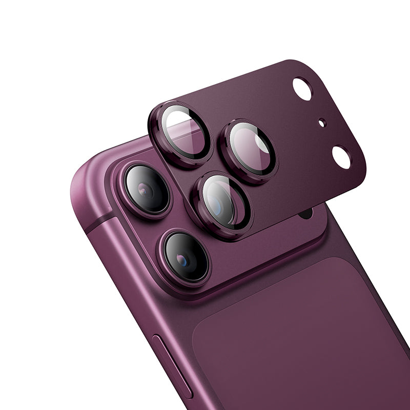 One-Piece Aluminum Alloy Camera Lens Protector for iPhone 18 Pro Max