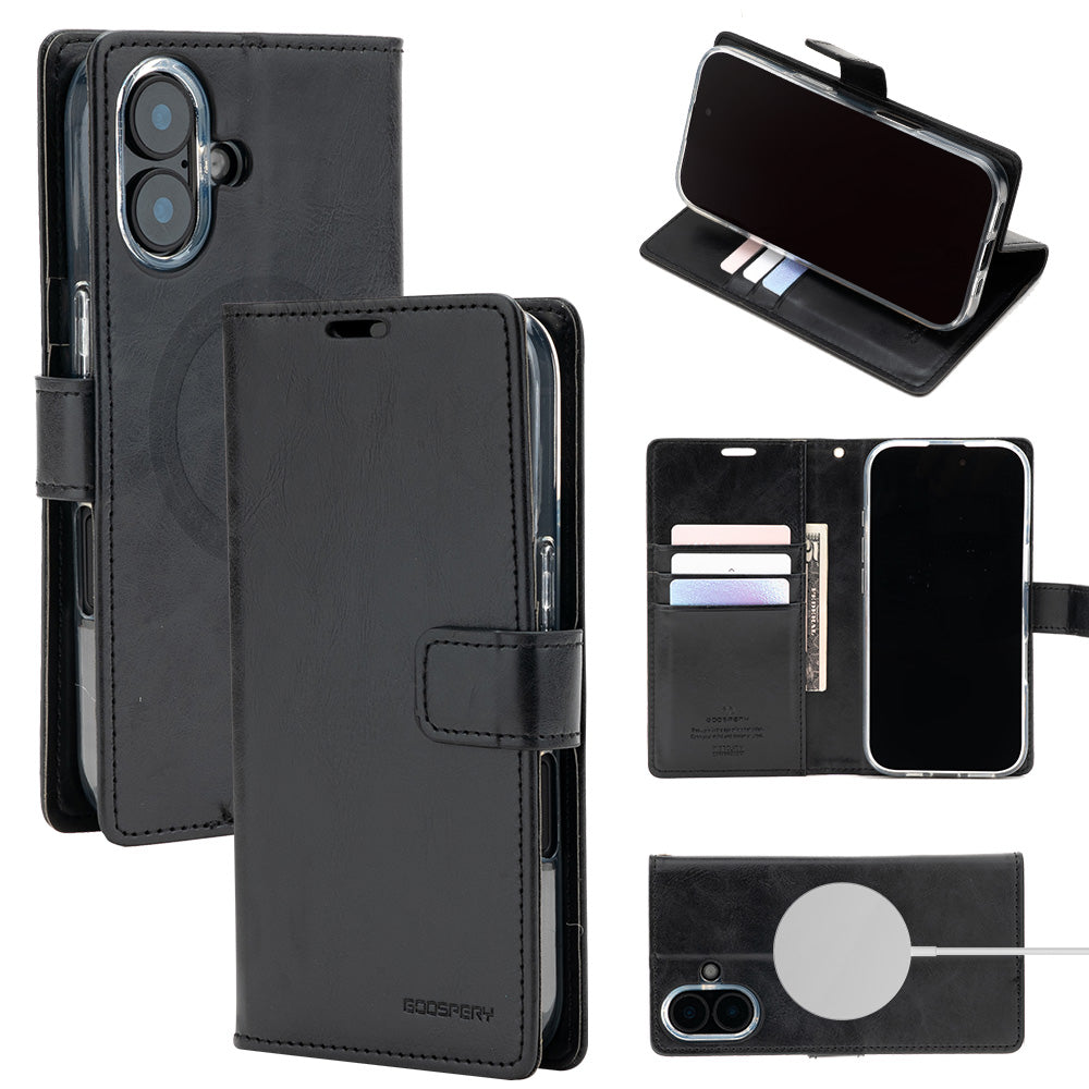 Magsafe Bluemoon Diary Case for iPhone 17