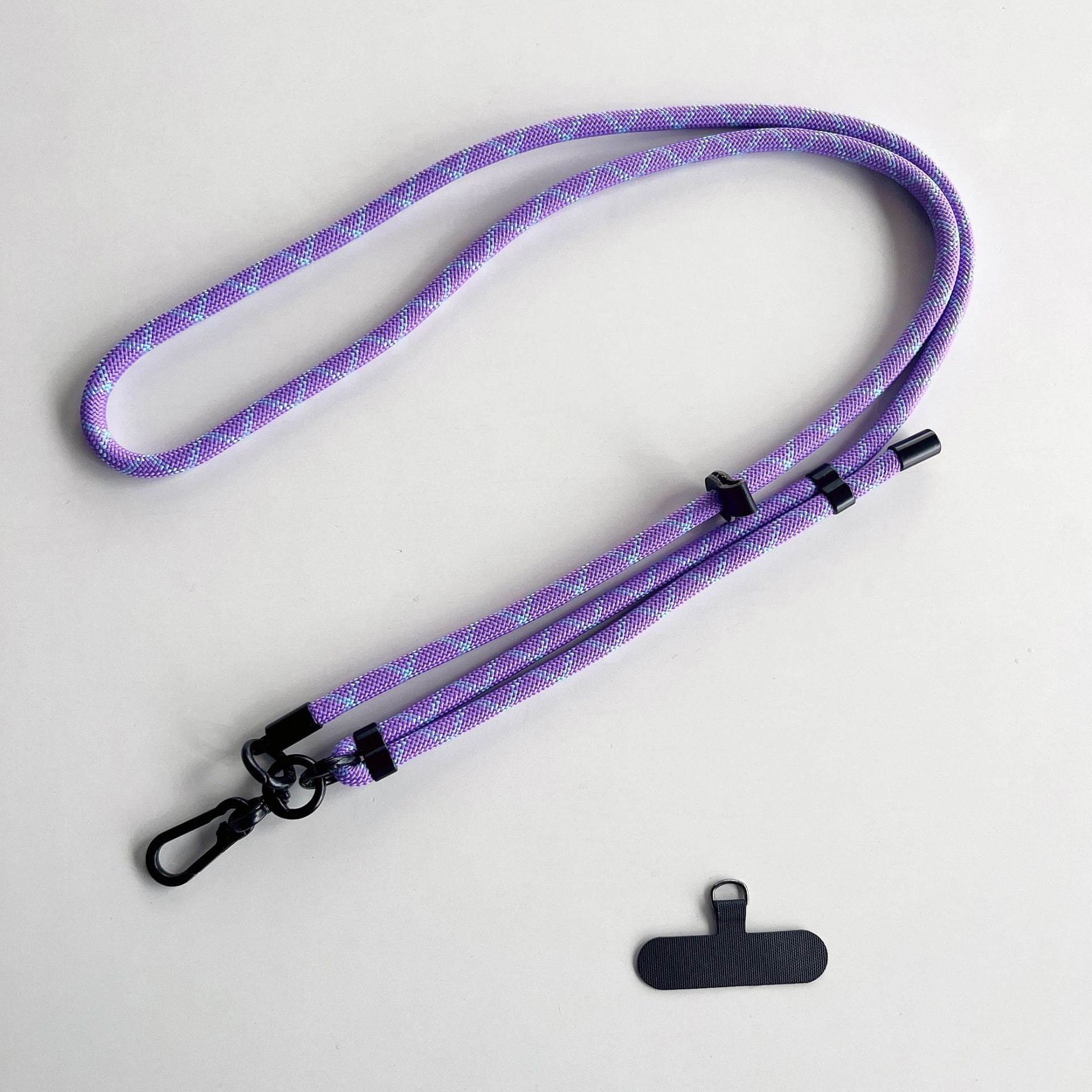 Adjustable Neck & Shoulder Strap Purple Blue Stripe