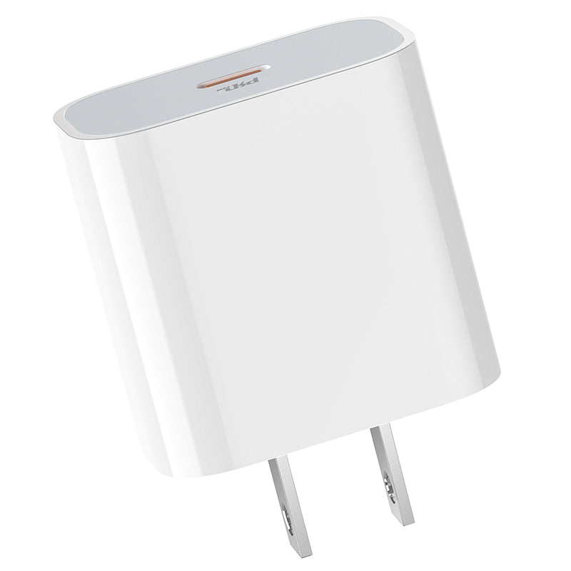 20W USB-C Fast Charger PD Power Delivery Wall Plug for Smartphones